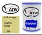 Preview: Volkswagen, Ceylon Beige, L13H: 500ml Lackdose, von ATW Autoteile West.